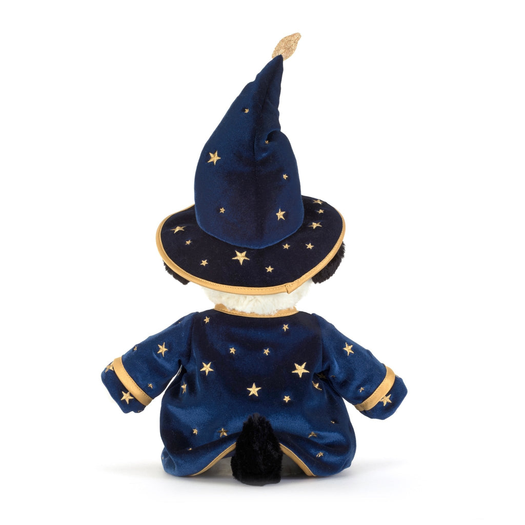 Knuffel Hond Rufferty Puppy Wizard Outfit - 31 cm - Fantasieknuffels Jellycat - In den Olifant