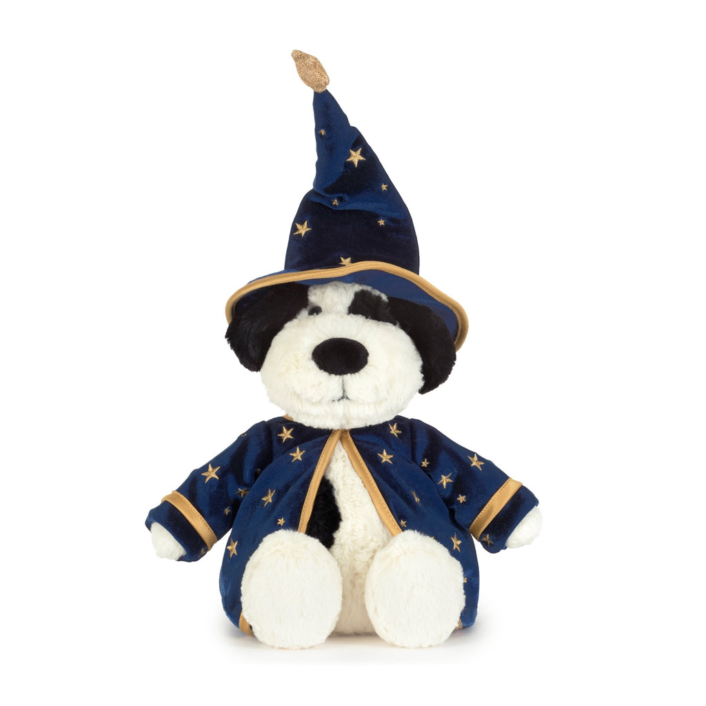 Knuffel Hond Rufferty Puppy Wizard Outfit - 31 cm - Fantasieknuffels Jellycat - In den Olifant