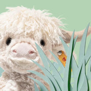 Knuffel hooglandkoe Harper - 24 cm - Boerderijdieren Steiff - In den Olifant