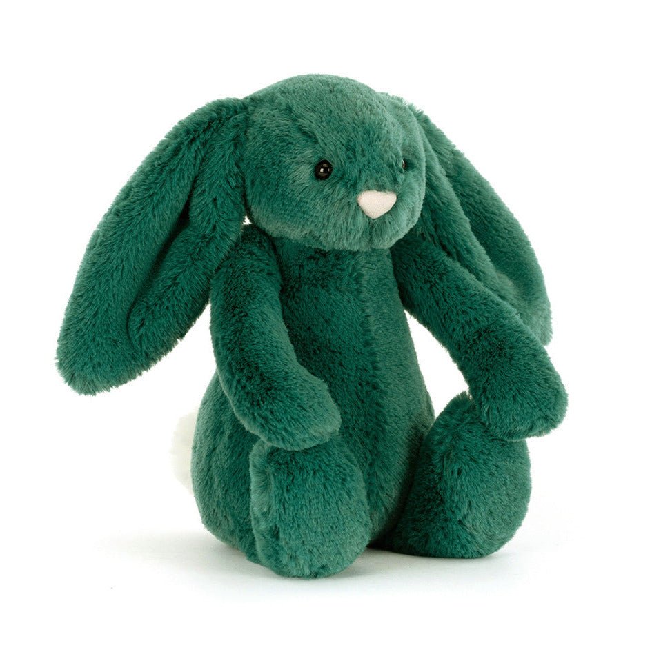 Knuffel Jellycat Bashful Teal Bunny - 18 cm - Konijnen Jellycat - In den Olifant