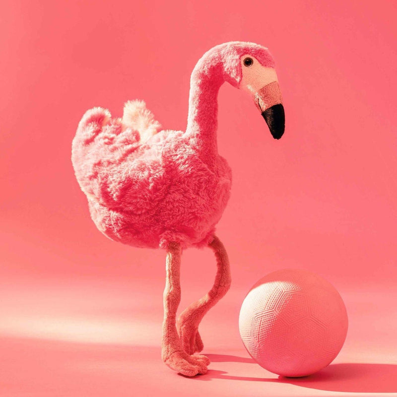 Knuffel Jill Flamingo - 30 cm - Wilde dieren Steiff - In den Olifant