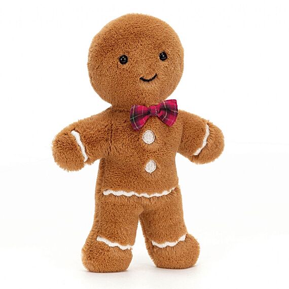 Knuffel Jolly Gingerbread Fred Original Medium - 19 cm - Groenten, fruit en ander lekkers Jellycat - In den Olifant