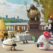 Knuffel Kaas Amuseables Parmesan - 19 cm - Groenten, fruit en ander lekkers Jellycat - In den Olifant