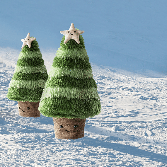 Knuffel Kerstboom Amuseable Nordic Spruce Christmas Tree Large - 45 cm - Jellycat - In den Olifant