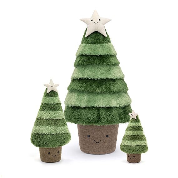 Knuffel Kerstboom Amuseable Nordic Spruce Christmas Tree Really Big - 90 cm - XL Knuffels Jellycat - In den Olifant