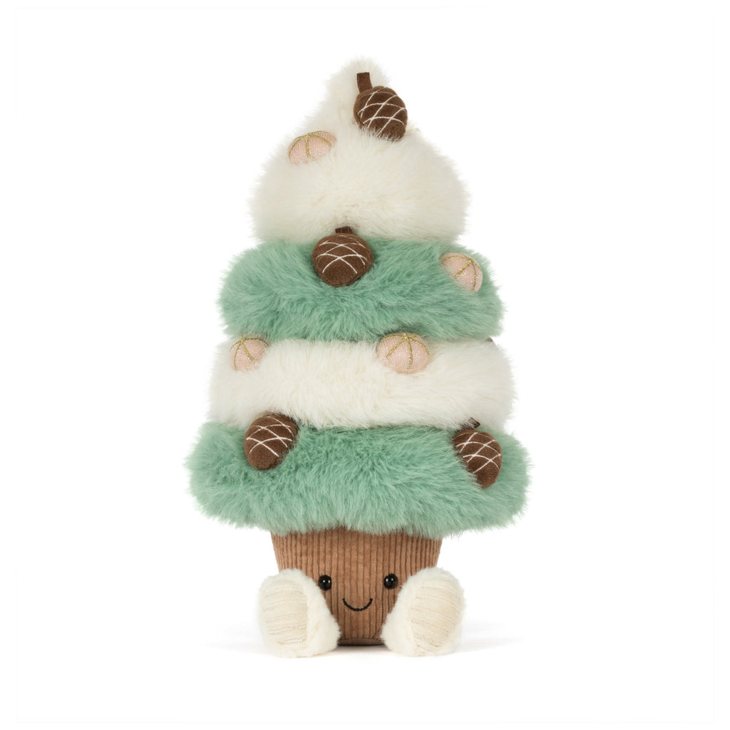 Knuffel Kerstboom Amuseables Pinecone Tree - 35 cm - Fantasieknuffels Jellycat - In den Olifant