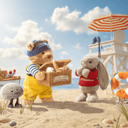 Knuffel Kiezelsteen Amuseables Pebble - 12 cm - Fantasieknuffels Jellycat - In den Olifant