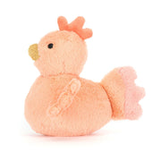 Knuffel Kip Fluffy Chicken - 11 cm - Boerderijdieren Jellycat - In den Olifant