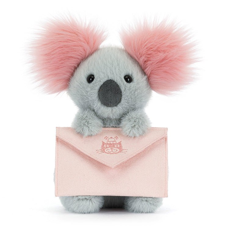 Knuffel Koala with Message - 20 cm - Wilde dieren Jellycat - In den Olifant