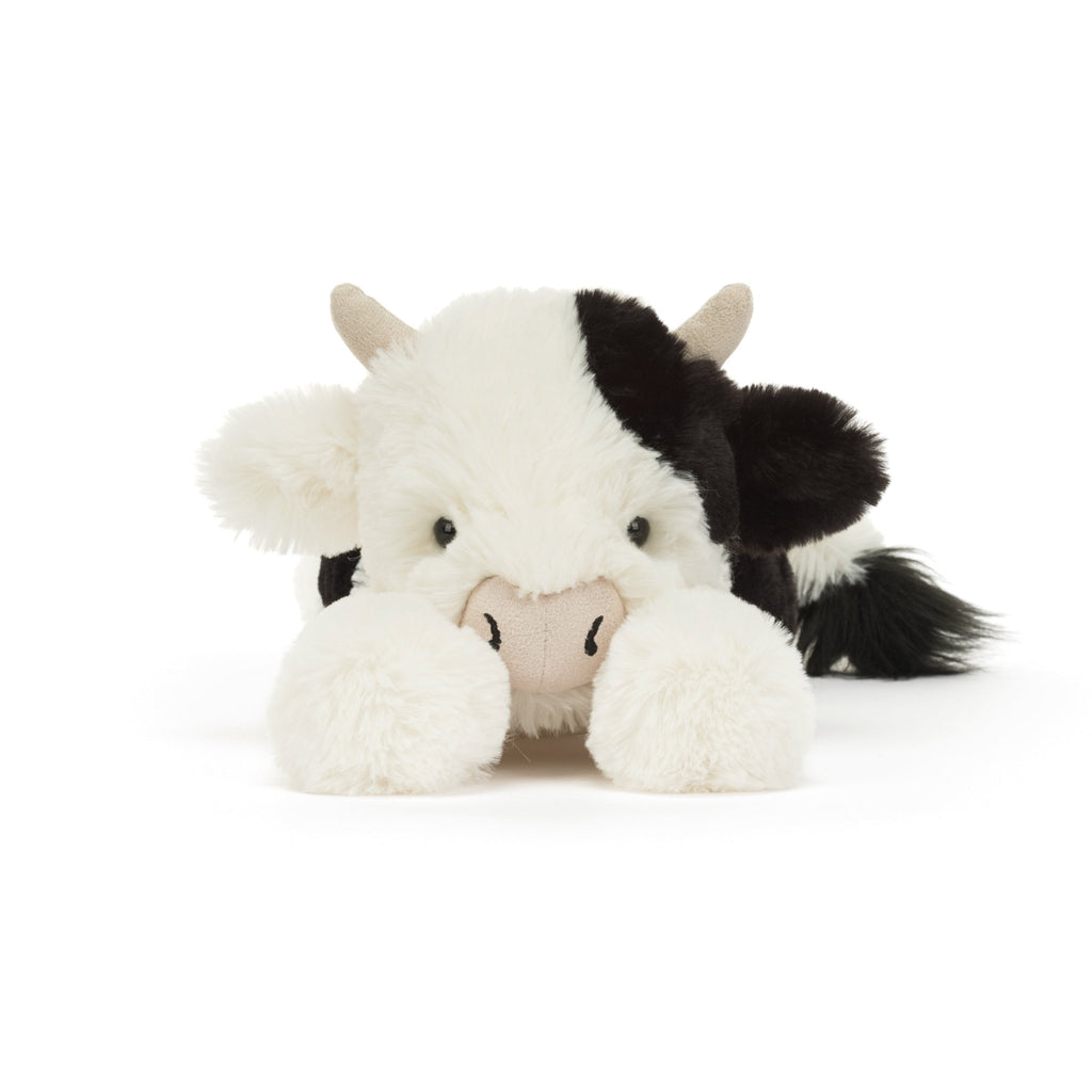 Knuffel Koe Smudge Cow Original - 24 cm - Boerderijdieren Jellycat - In den Olifant