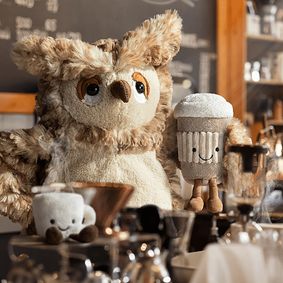 Knuffel Koffiemok Amuseable Espresso Cup | 10 cm - Jellycat - In den Olifant