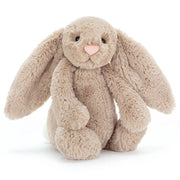 Knuffel Konijn Bashful Beige Bunny original medium - 31 cm - Konijnen Jellycat - In den Olifant