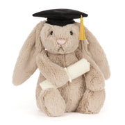 Knuffel konijn Bashful Bunny Graduation Outfit - 31 cm - Konijnen Jellycat - In den Olifant