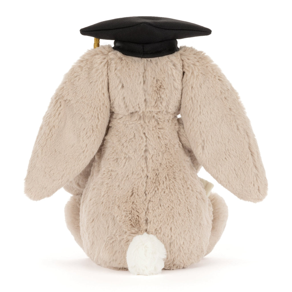 Knuffel konijn Bashful Bunny Graduation Outfit - 31 cm - Konijnen Jellycat - In den Olifant