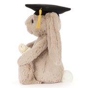 Knuffel konijn Bashful Bunny Graduation Outfit - 31 cm - Konijnen Jellycat - In den Olifant