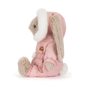 Knuffel Konijn Bashful Bunny Snow Suit - 31 cm - Konijnen Jellycat - In den Olifant