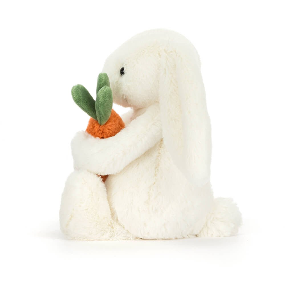 Knuffel Konijn Bashful Carrot Bunny Little - 15 cm - Konijnen Jellycat - In den Olifant