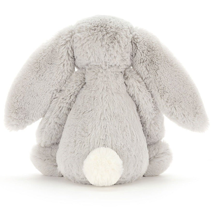 Knuffel Konijn Bashful Silver Bunny Medium - 31 cm - Konijnen Jellycat - In den Olifant