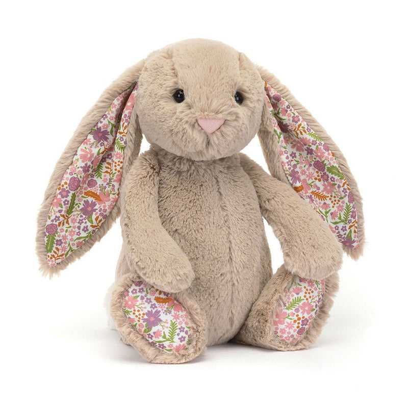 Knuffel Konijn Blossom Beige Bunny Petal Original - 23 cm - Konijnen Jellycat - In den Olifant