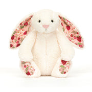 Knuffel Konijn Blossom Cream Bunny Berry Little - 15 cm - Konijnen Jellycat - In den Olifant