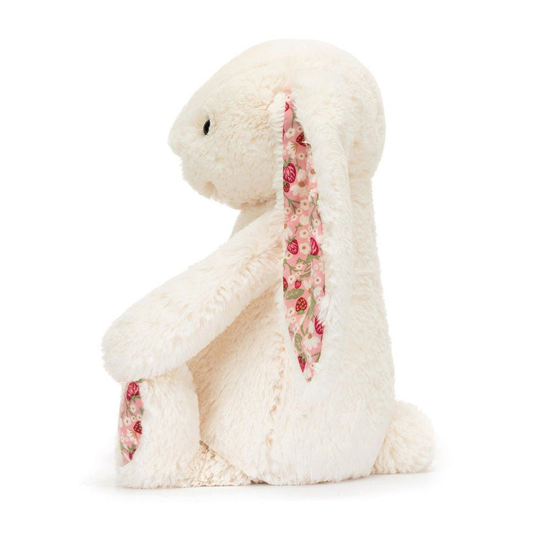 Knuffel Konijn Blossom Cream Bunny Berry Original - 23 cm - Konijnen Jellycat - In den Olifant