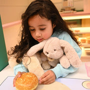 Knuffel Konijn Bubbles Bunny Ballet Pink ECO - 23 cm - Konijnen Bon Ton Toys - In den Olifant