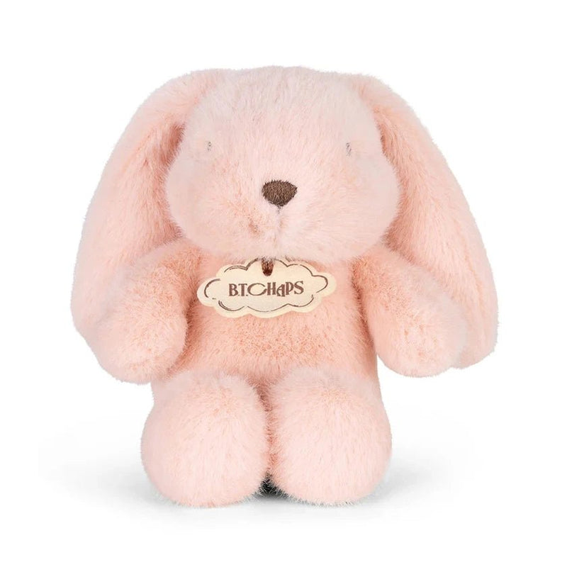 Knuffel konijn Bubbles Bunny Pink ECO - 18 cm - Konijnen Bon Ton Toys - In den Olifant