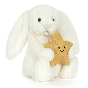 Knuffel Konijn Cream Bunny with Star - 31 cm - Konijnen Jellycat - In den Olifant