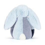 Knuffel Konijn Puddlesea Bunny Original Patchwork - 31 cm - Konijnen Jellycat - In den Olifant