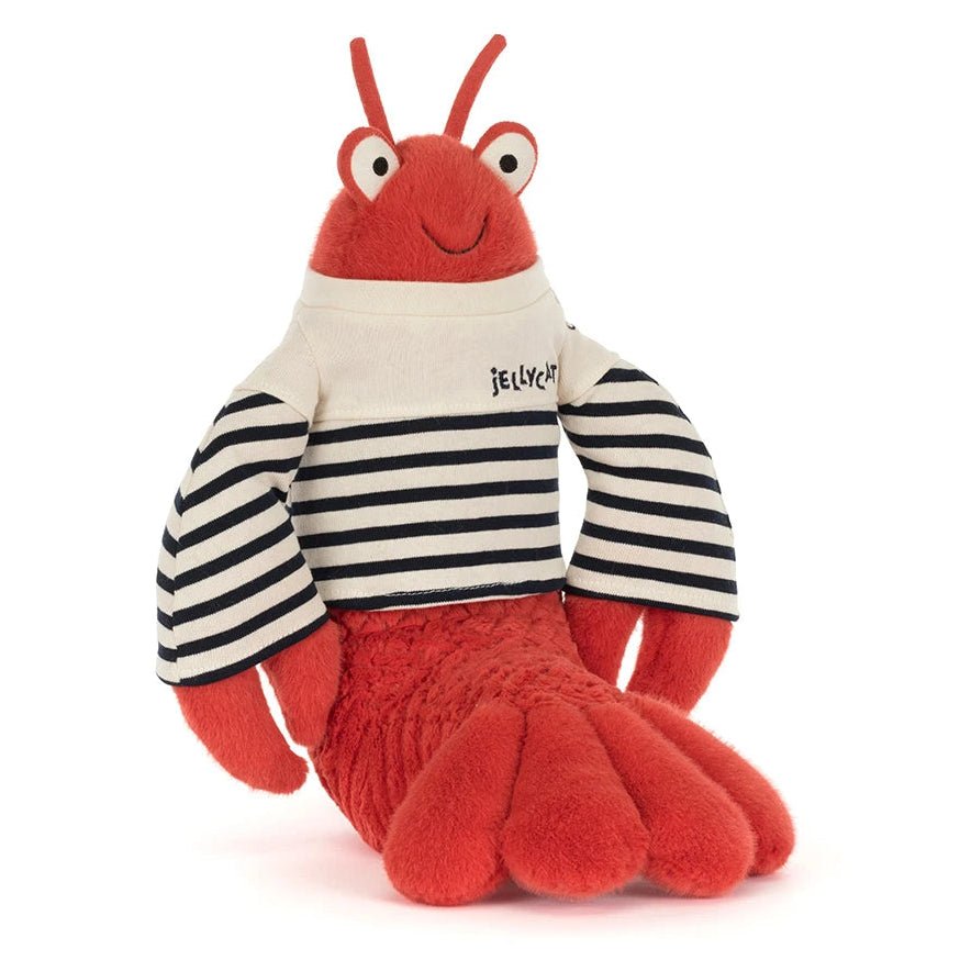 Knuffel Kreeft Larry Lobster Sailor Outfit - 28 cm - Zeedieren Jellycat - In den Olifant