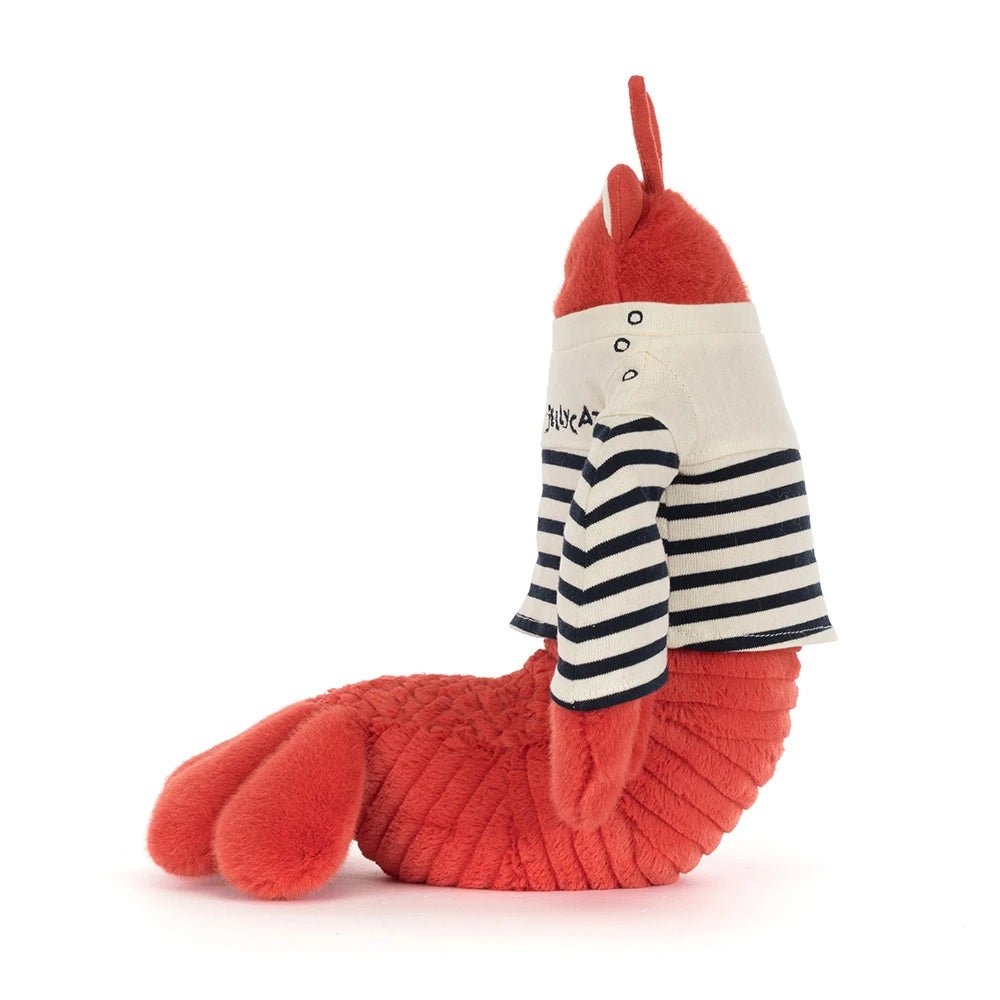 Knuffel Kreeft Larry Lobster Sailor Outfit - 28 cm - Zeedieren Jellycat - In den Olifant