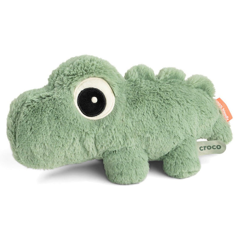 Knuffel Krokodil Cuddle bestie Croco Green - 28 cm - Wilde dieren Done by Deer - In den Olifant