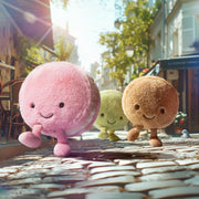 Knuffel Macaron Amuseables Max Macaron Pistachio - 12 cm - Groenten, fruit en ander lekkers Jellycat - In den Olifant