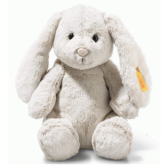 Knuffel Met Nachtlampje - Hoppie Light At Night Rabbit Light Grey - 28 cm - Nachtlampjes Steiff - In den Olifant