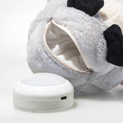 Knuffel met nachtlampje Lio Penguin Grey/White - 22 cm - Wilde dieren Steiff - In den Olifant