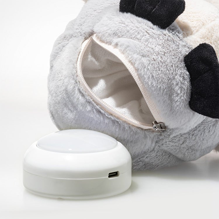 Knuffel met nachtlampje Lio Penguin Grey/White - 22 cm - Wilde dieren Steiff - In den Olifant