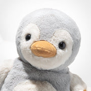 Knuffel met nachtlampje Lio Penguin Grey/White - 22 cm - Wilde dieren Steiff - In den Olifant