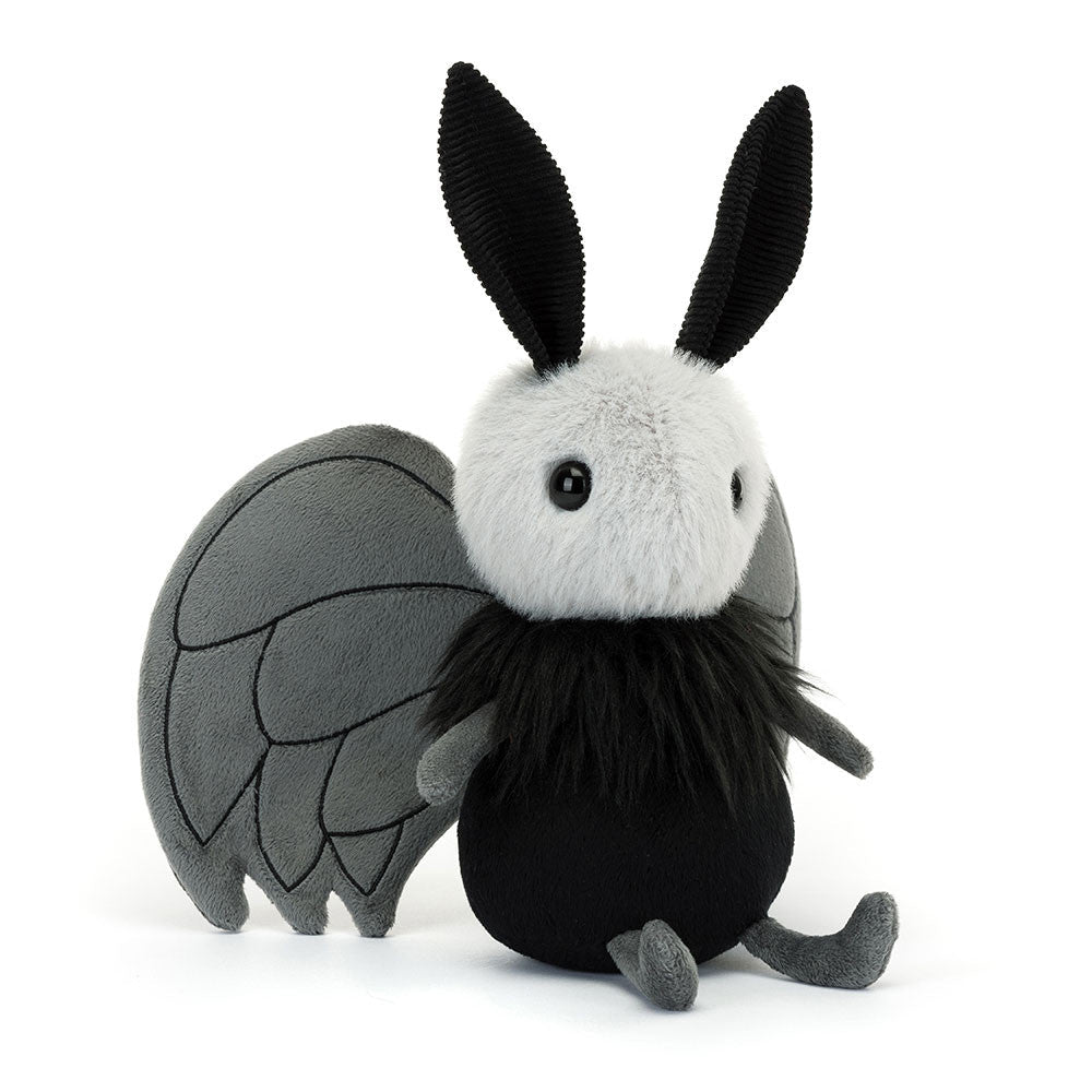Knuffel Miff Mothman - 18 cm - Wilde dieren Jellycat - In den Olifant