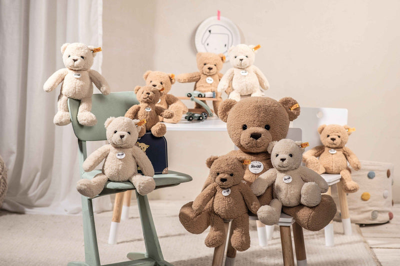 Knuffel Mila Teddy bear in koffertje - 21 cm - Knuffelberen Steiff - In den Olifant