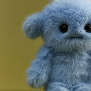 Knuffel Monster Bluemoo ECO Sky Blue - 23 cm - Fantasieknuffels Bon Ton Toys - In den Olifant