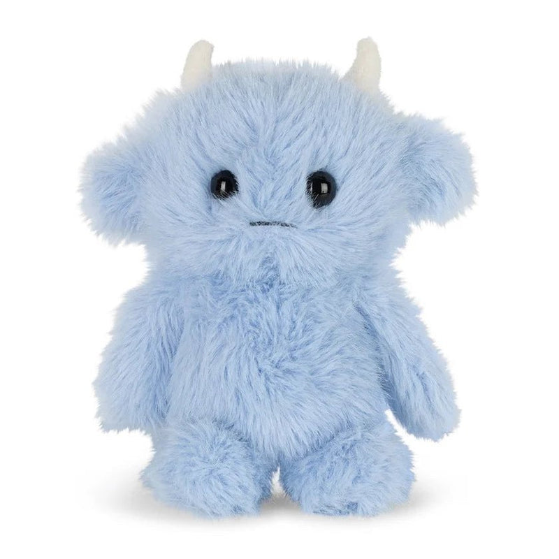Knuffel Monster Bluemoo ECO Sky Blue - 23 cm - Fantasieknuffels Bon Ton Toys - In den Olifant
