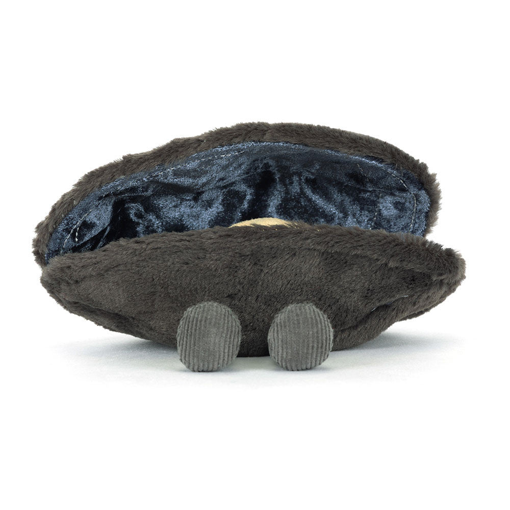 Knuffel Mossel Michelle Mussel - 10 cm - Groenten, fruit en ander lekkers Jellycat - In den Olifant