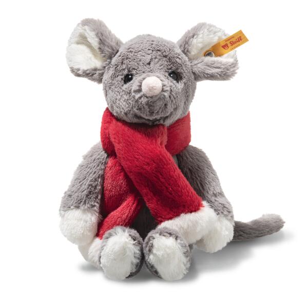 Knuffel Muis Cosy Christmas Mia Mouse - 21 cm - Boerderijdieren Steiff - In den Olifant