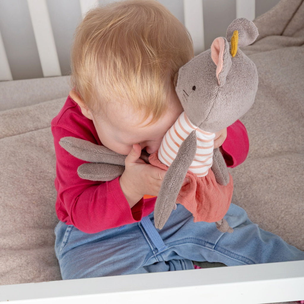 Knuffel Muis Cuddling Mouse Princess - 35 cm - Boerderijdieren Sigikid - In den Olifant