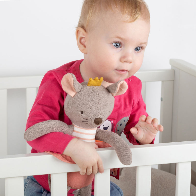 Knuffel Muis Cuddling Mouse Princess - 35 cm - Boerderijdieren Sigikid - In den Olifant