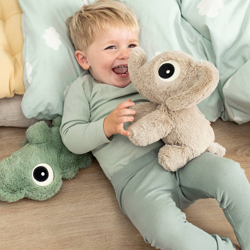 Knuffel Olifant Cuddle bestie Elphee Sand 20 cm - Wilde dieren Done by Deer - In den Olifant