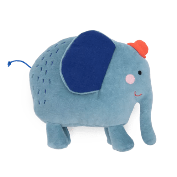 Knuffel Olifant Les Toupitis - Wilde dieren Moulin Roty - In den Olifant