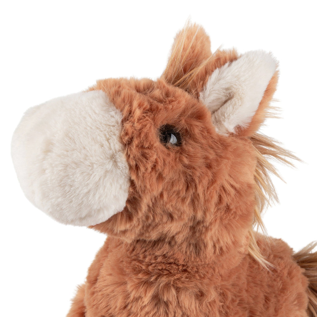 Knuffel Paard Cuddly Toy Horse Flauscherie - 29 cm - Boerderijdieren Sigikid - In den Olifant