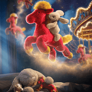 Knuffel Paard Festival Horse - 30 cm - Boerderijdieren Jellycat - In den Olifant