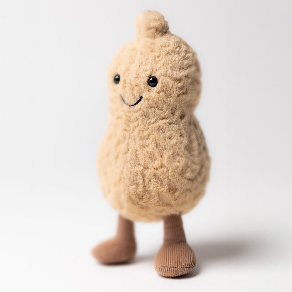 Knuffel Pinda Amuseables Peanut - 15 cm - Groenten, fruit en ander lekkers Jellycat - In den Olifant